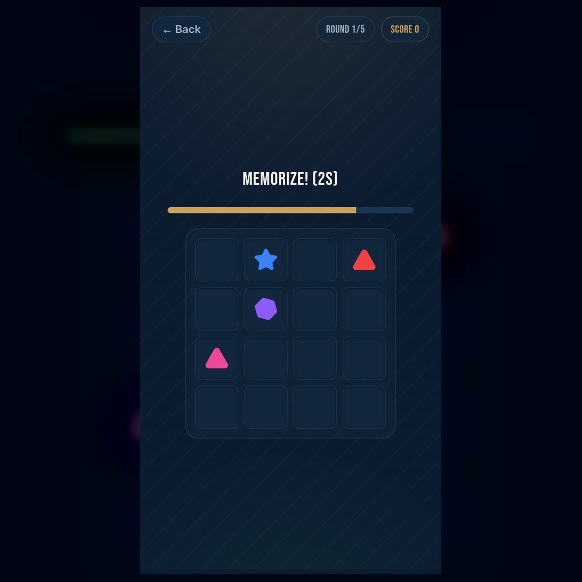 記憶グリッド — gameplay