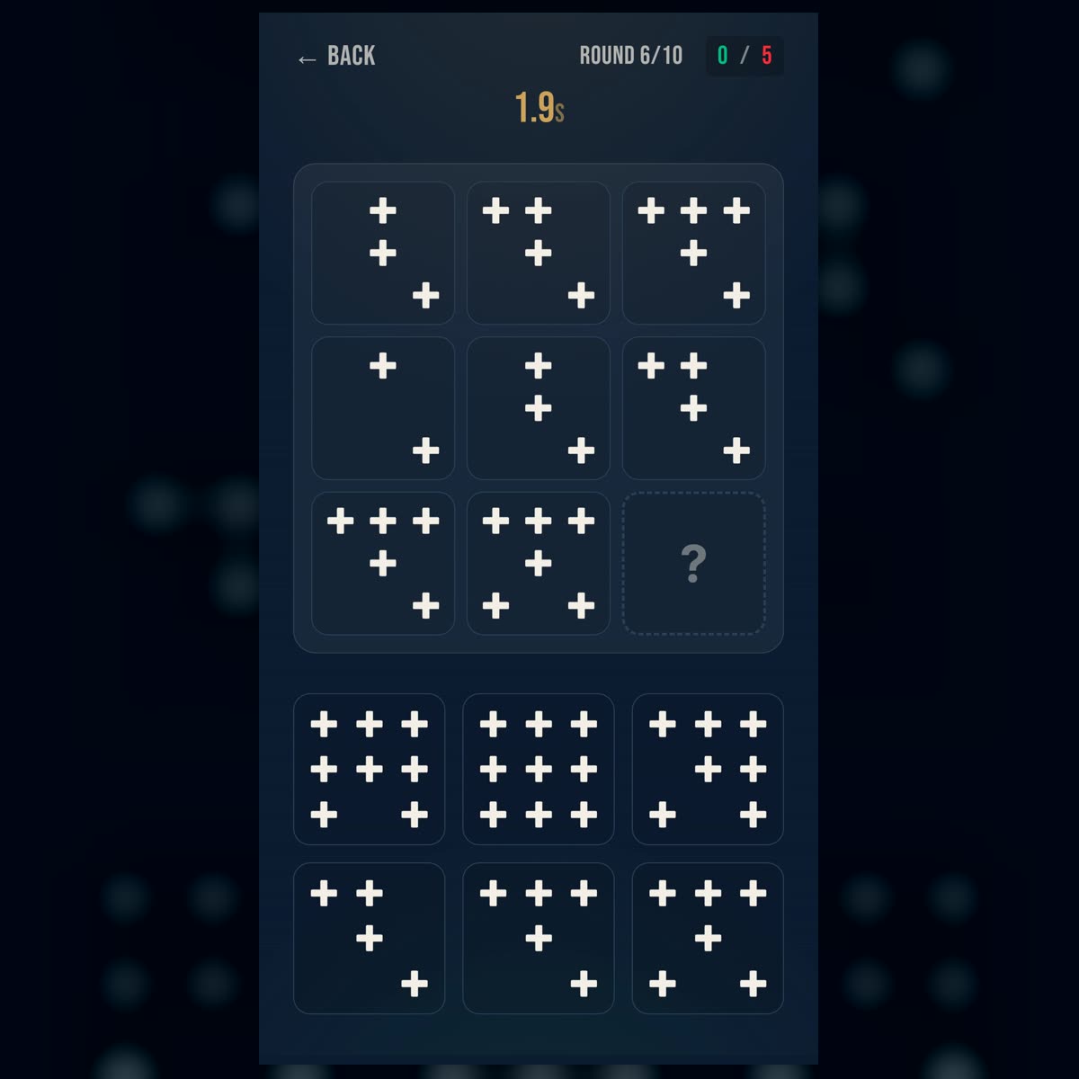 レーヴン漸進マトリックス — gameplay